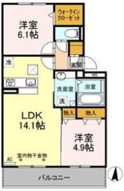 トリエタージュの間取り画像