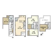 雑司が谷戸建の間取り画像