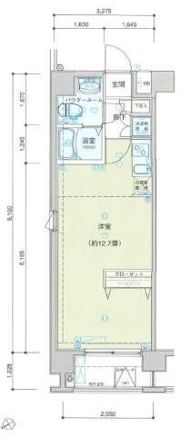 ヴェルト浅草橋の間取り画像