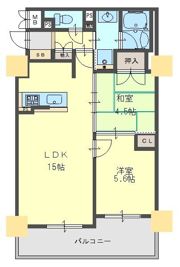 ロイヤルタワー大阪谷町の間取り画像