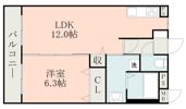エバンジェル長嶺の間取り画像