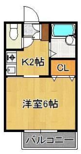 アズーロ高峰の間取り画像