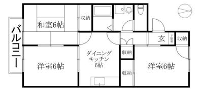 グリーンパーク848の間取り画像