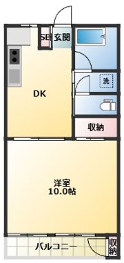 青葉マンション2号館の間取り画像
