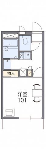 レオパレスヴェステングッチの間取り画像