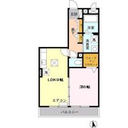 スカイヒル横濱六ッ川 B棟の間取り画像