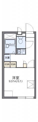 レオパレスアミティエの間取り画像