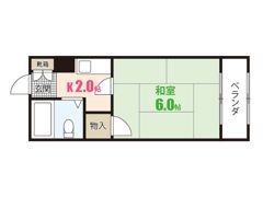 長山コーポラスの間取り画像