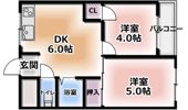 メゾンコスモの間取り画像