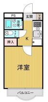 セントリヴィエール南方の間取り画像