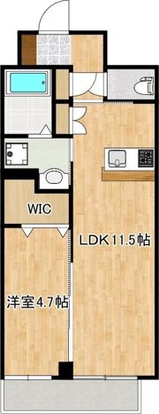 N888の間取り画像
