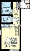 ユナイト追浜ブルターニュの間取り画像