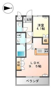 キャトル・セゾンの間取り画像