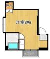 コーポラス旭の間取り画像