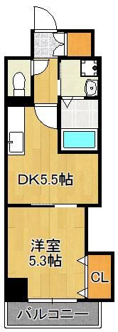 THE SQUARE Central Residenceの間取り画像