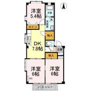 フォブール坂本の間取り画像