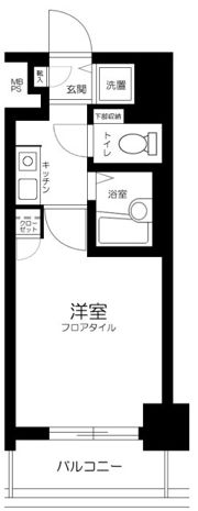 ロイヤルアメニティー池尻大橋の間取り画像