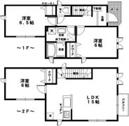 滝野川4丁目戸建の間取り画像