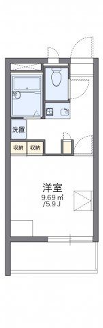 レオパレス天神ノ森の間取り画像