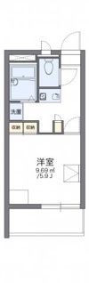 レオパレス天神ノ森の間取り画像