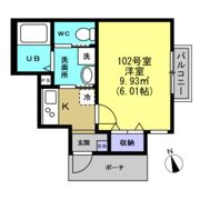 グランドール荒巻の間取り画像