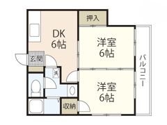 リラ船本の間取り画像