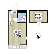 カレッジ志木の間取り画像