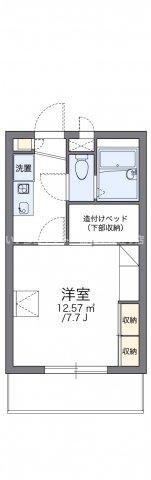 レオパレス川添Ⅱの間取り画像