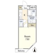 リヴェール学園西の間取り画像