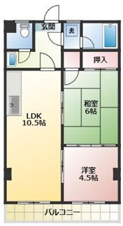 日栄マンションの間取り画像