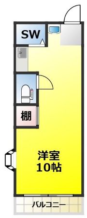 ミドリハイツ2の間取り画像