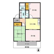 クイーンハイツ Ⅱの間取り画像