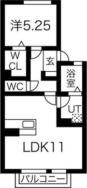 プレジオBの間取り画像