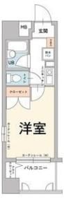 エスリード新大阪第8の間取り画像