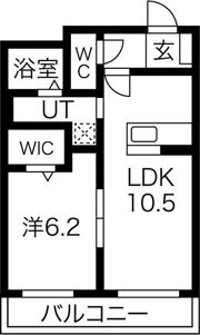 ラフィネ扶桑スタシオンの間取り画像