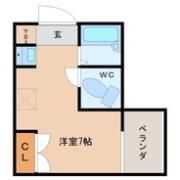 グランテール西福井の間取り画像