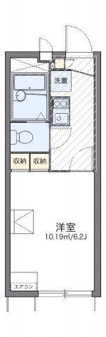 レオパレスアビイ ロードの間取り画像