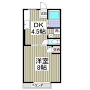 佐波ハイツの間取り画像