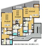 ソル・レヴェンテの間取り画像
