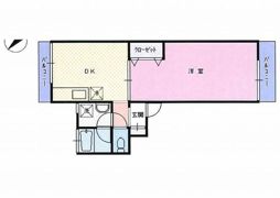 川口マンションの間取り画像