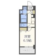 ジアコスモ難波南の間取り画像