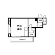 クイーンズコート ルネサンスの間取り画像