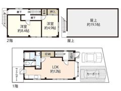津島福居N邸の間取り画像