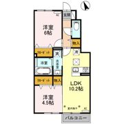 ルビー Aの間取り画像