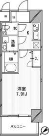 ｱｰﾃﾞﾝ谷町の間取り画像
