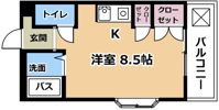グランドハイツ柴原 A棟の間取り画像