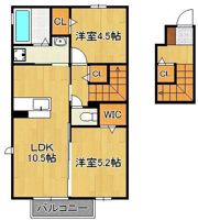 エスポワールの間取り画像