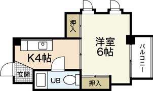 玉井ビルの間取り画像