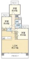 シャレー・アヴァンテの間取り画像