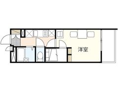 レオパレスヤノの間取り画像